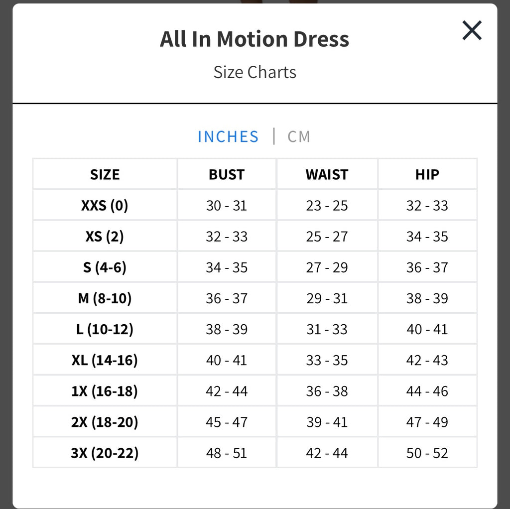 All In Motion Dress