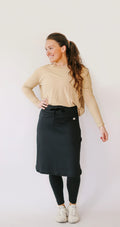 Ankle Drawstring Snoga - Black