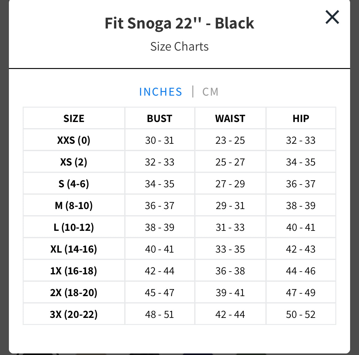 Fit Snoga 22" - Black